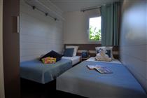 ©Camping la touesse-Saint-Lunaire-location mobile home 2 chambres Saint-Malo