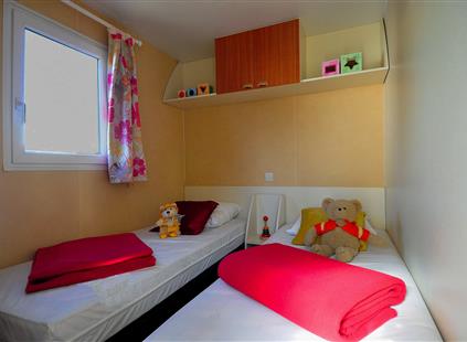 ©Camping la touesse-Saint-Lunaire-location mobile home 2 chambres camping en Bretagne