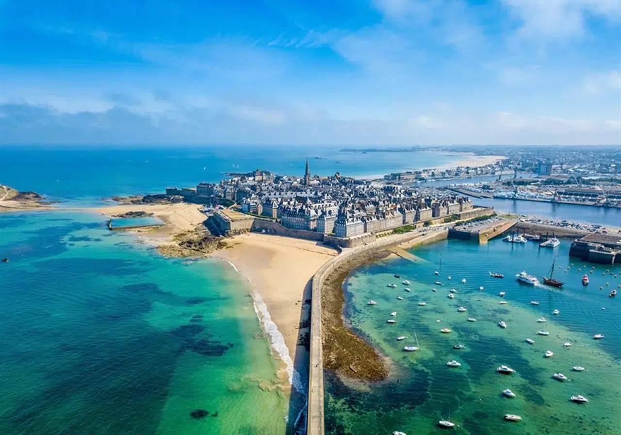 paysage saint-malo - camping la touesse