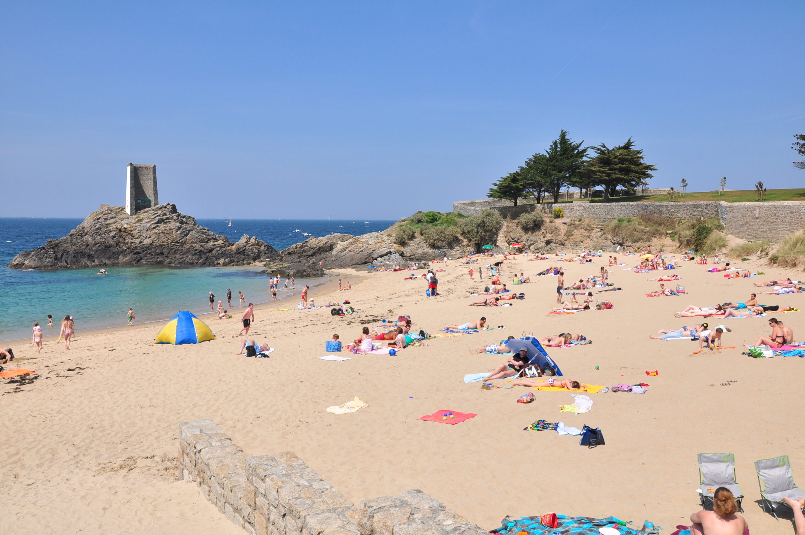 plage saint-malo - camping la touesse saint-malo